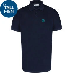 Uptheir Marco TALL Essential Polo Shirt - Navy -Famous Menswear Store tumbnail 43cd7264 13e4 401b b69b 1d1bcb8ea7a8
