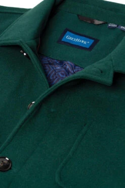 Grey Hawk TALL Workwear Style Wool Jacket - Green -Famous Menswear Store tumbnail 45fab5b7 375a 43a9 af4d 604619c19621