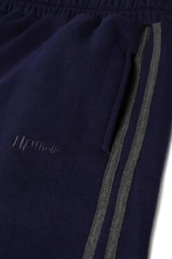 Uptheir Saint Contrast Side Stripe Joggers - Midnight Navy -Famous Menswear Store tumbnail 468370a9 1e23 4f35 a5e1 fb816e7f3ad4