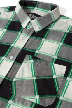 Uptheir Seville Short Sleeve Checked Shirt - Green 10 Uptheir Seville Short Sleeve Checked Shirt - Green -Famous Menswear Store tumbnail 46f0a63b 127f 4a50 8929 3586737853ed