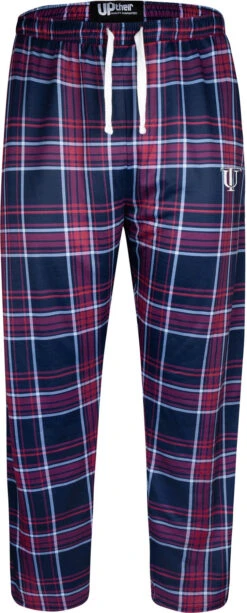Uptheir Cirrus Check Pattern Pyjama Set - Burgundy Navy -Famous Menswear Store tumbnail 471a0107 c8e9 4347 bbf3 37f68c89a2c7
