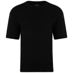 Kam Short Sleeve Thermal T-Shirt - Black -Famous Menswear Store tumbnail 477496c2 67b0 4c47 9887 09dd5902dce9 1 1