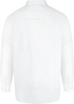 Duke D555 Richard Basic Oxford Long Sleeve Shirt - White