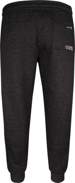 Grey Hawk Shield Badge Joggers - Charcoal