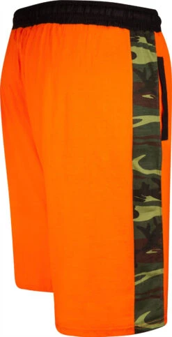 Uptheir Pryde TALL Camo Panel Jersey Shorts - Orange -Famous Menswear Store tumbnail 4bf64ae9 280c 4b9c af21 7aed1d0f6585