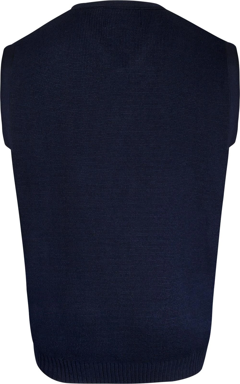 Uptheir Lingo V-Neck Sleeveless Jumper - Navy