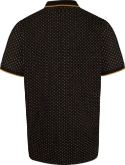 Kam Dobby Print Contrast Collar Polo Shirt - Black 8 Kam Dobby Print Contrast Collar Polo Shirt - Black -Famous Menswear Store tumbnail 4c54009b a8a6 4126 89cf c863592373f1