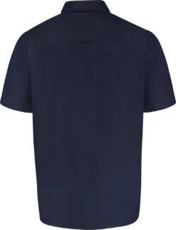 Duke D555 James Basic Oxford Short Sleeve Shirt - Navy