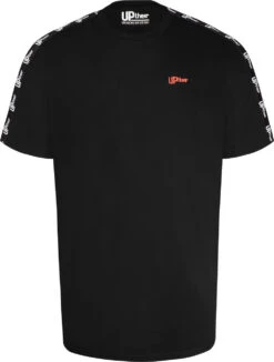 Uptheir Tri Shoulder Tape Crew Neck T-Shirt - Black -Famous Menswear Store tumbnail 503d63c4 e6b7 4d38 aca9 a904c1d8cb67