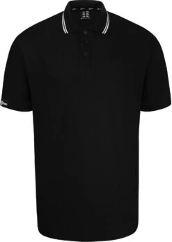 Uptheir Yankee Twin Tipped Polo - Black