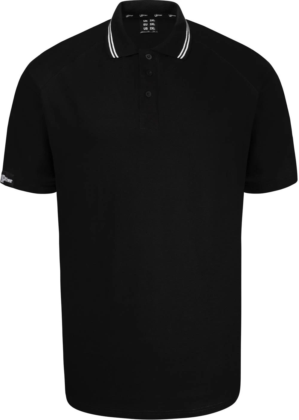 Uptheir Yankee Twin Tipped Polo - Black 3 Uptheir Yankee Twin Tipped Polo - Black