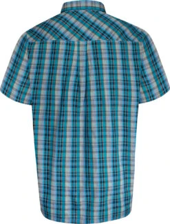 Uptheir Siena Short Sleeve Checked Shirt - Blue -Famous Menswear Store tumbnail 55ba4761 dc85 4da8 93ba 7531da5a8912