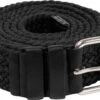 Uptheir Coby Comfortable Braided Belt - Black -Famous Menswear Store tumbnail 57788f2c 48ec 4b14 ab0f 1ffeb1389f34