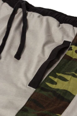 Uptheir Pryde TALL Camo Panel Jersey Shorts - Light Grey 9 Uptheir Pryde TALL Camo Panel Jersey Shorts - Light Grey -Famous Menswear Store tumbnail 58aaf4da 5943 4374 b322 db8c8722872b