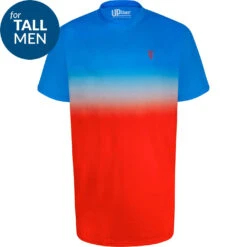 Uptheir Vibe One TALL Fade Effect T-Shirt - Orange Blue -Famous Menswear Store tumbnail 5901fb5d 910c 47fe a0b8 ac214f86dd04