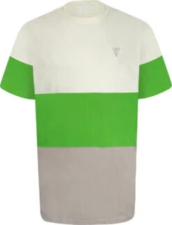 Uptheir Clivey Crew Neck Colour Block T-Shirt - Green -Famous Menswear Store tumbnail 59a3df4f fb92 4079 8a93 9dae98259ed3