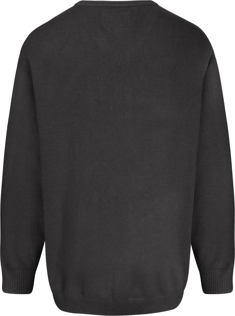 Uptheir Starling V-Neck Collar Knitted Sweater - Charcoal
