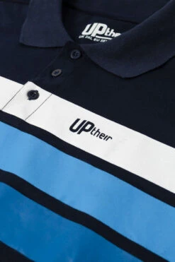 Uptheir Zain Chest Stripe Polo Shirt - Navy -Famous Menswear Store tumbnail 5b46ceba bef2 43dd a7e3 3104f31abae6