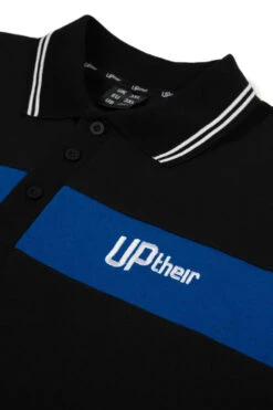 Uptheir So Clever Colour Block Polo - Black -Famous Menswear Store tumbnail 5bae05ca 9d5d 48a2 b780 8178f16bf8c9
