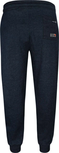 Grey Hawk Fleece Lined Cuffed Joggers - Navy