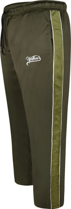 Uptheir Trials Script Logo Poly Joggers - Green -Famous Menswear Store tumbnail 5d874a91 e222 4fc0 a242 8f8c9742fc75 1