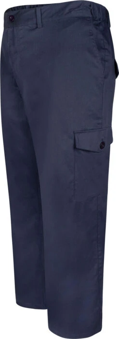 Uptheir Mali Elasticated Waist Cargo Pants - Ink Blue