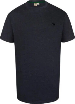 Duke D555 Stansted Short Matched Pyjama Set - Denim & Red Check