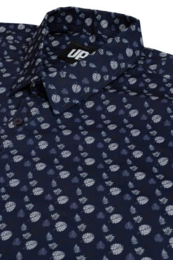 Uptheir Terek All Over Botanical Print Shirt - Sapphire -Famous Menswear Store tumbnail 6273e71c faa8 4186 b0e4 6c335aea2403