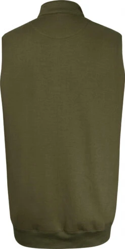 Uptheir Clear Mind Chest Stripe Gilet - Olive