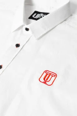 Uptheir Grange Formal Short Sleeve Shirt - White -Famous Menswear Store tumbnail 6486e477 2492 4025 b892 0127962fdae1