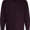 Uptheir Qin All Over Check Long Sleeve Shirt - Winery Navy -Famous Menswear Store tumbnail 64ce4ee7 bac5 4e98 9e20 1ac2d1dfd76f