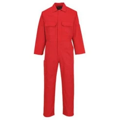 Portwest Bizweld Flame Resistant Coverall - Red -Famous Menswear Store tumbnail 6589a20c 95ef 4011 9f0f b3268eb2257a 1
