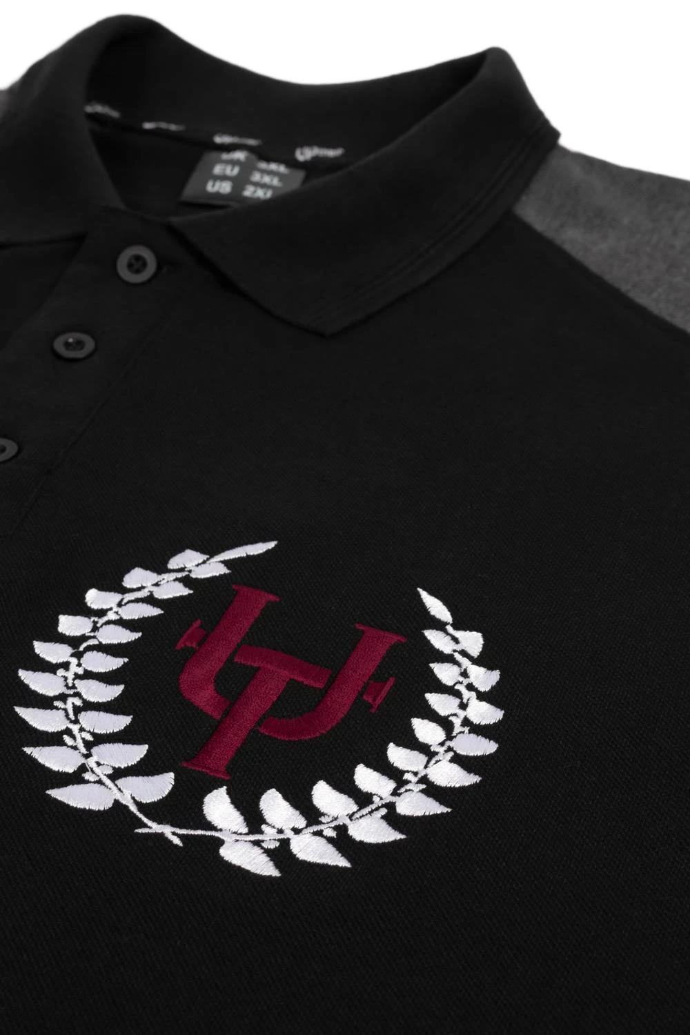 Uptheir Cool Whip Polo With Embroidered Logo - Black 5 Uptheir Cool Whip Polo With Embroidered Logo - Black - Image 3