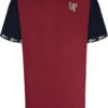 Uptheir Octagon TALL Crew Neck Cut&Sew T-Shirt - Maroon -Famous Menswear Store tumbnail 6707c948 87b9 42da bda8 e78908d7dfa8