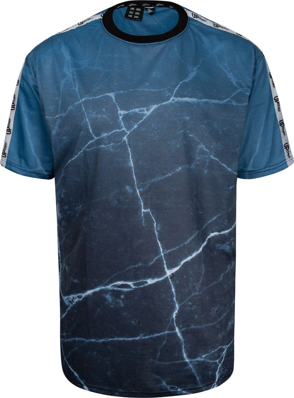 Uptheir Dax All Over Print T-Shirt - Navy 3 Uptheir Dax All Over Print T-Shirt - Navy
