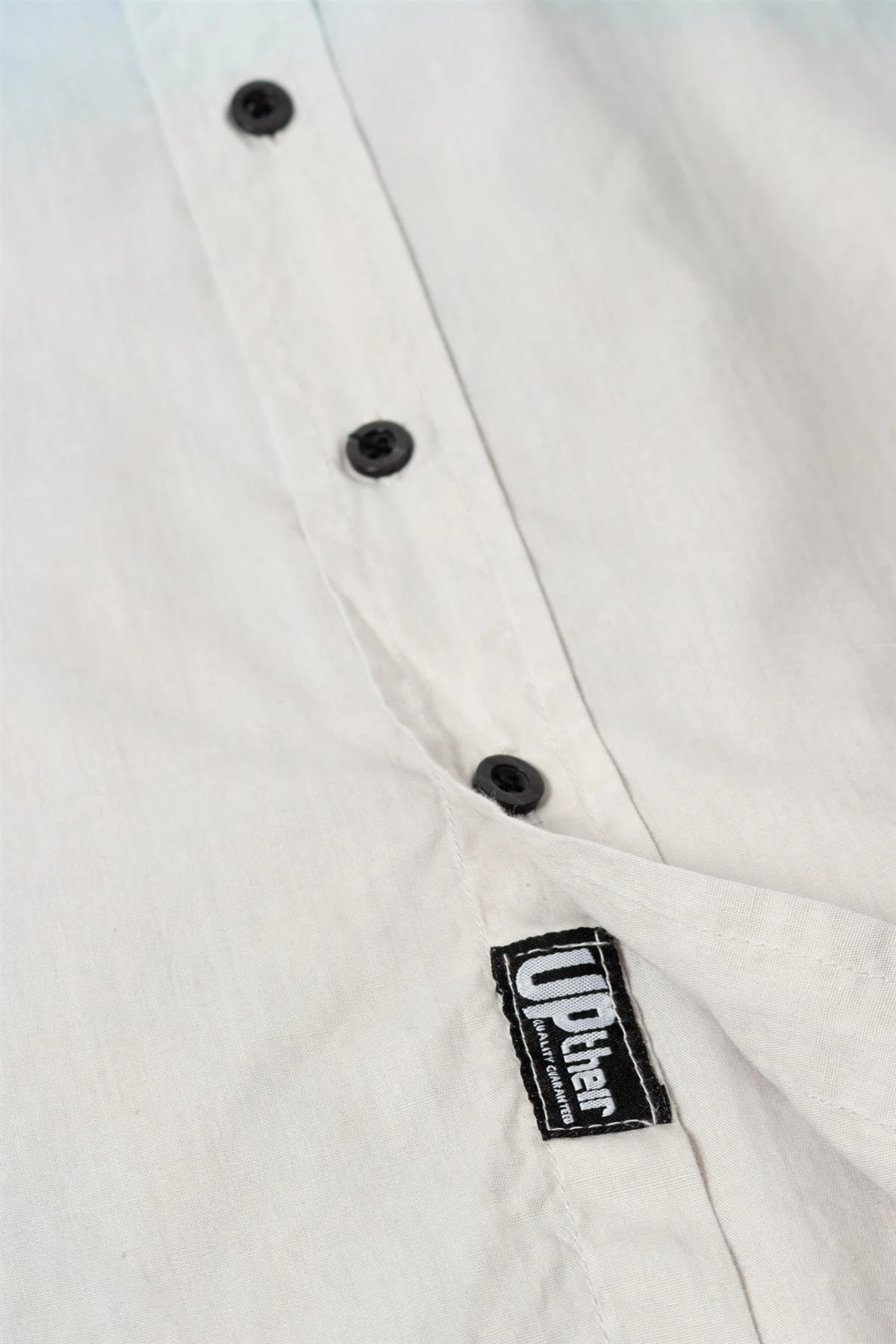 Uptheir Clem Ombre Short Sleeve Shirt - Blue Grey 6 Uptheir Clem Ombre Short Sleeve Shirt - Blue Grey - Image 4