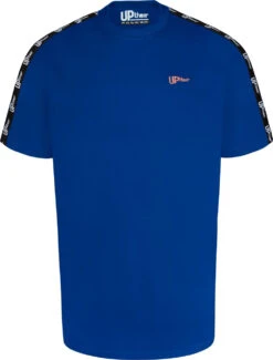 Uptheir Tri Shoulder Tape Crew Neck T-Shirt - Blue -Famous Menswear Store tumbnail 69409648 c495 4b90 ae47 c8922201b039