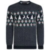 Kam Reindeer Festive Crew Neck Christmas Jumper - Navy -Famous Menswear Store tumbnail 6aaf57a4 6701 4400 8a5a 80ee0b91c55d