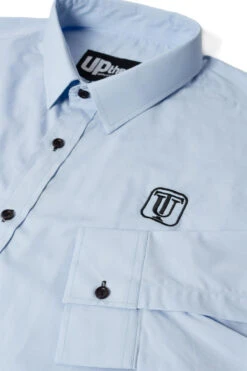 Uptheir Arnside Formal Long Sleeve Shirt - Light Blue -Famous Menswear Store tumbnail 6b00e1bd b9f7 45da 857b fe0e005fc34e