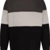 Uptheir Dunnock Colour Block Knitted Sweater - Black -Famous Menswear Store tumbnail 6c067791 cc31 4a1e 9619 1348f2604b3a