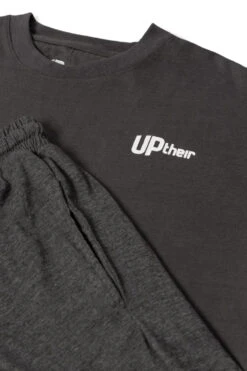 Uptheir Tour Short Sleeve Pyjama Set - Carbon Grey 9 Uptheir Tour Short Sleeve Pyjama Set - Carbon Grey -Famous Menswear Store tumbnail 6c8f0e0c 0ce2 4d33 a3f7 bc5ba6a42874