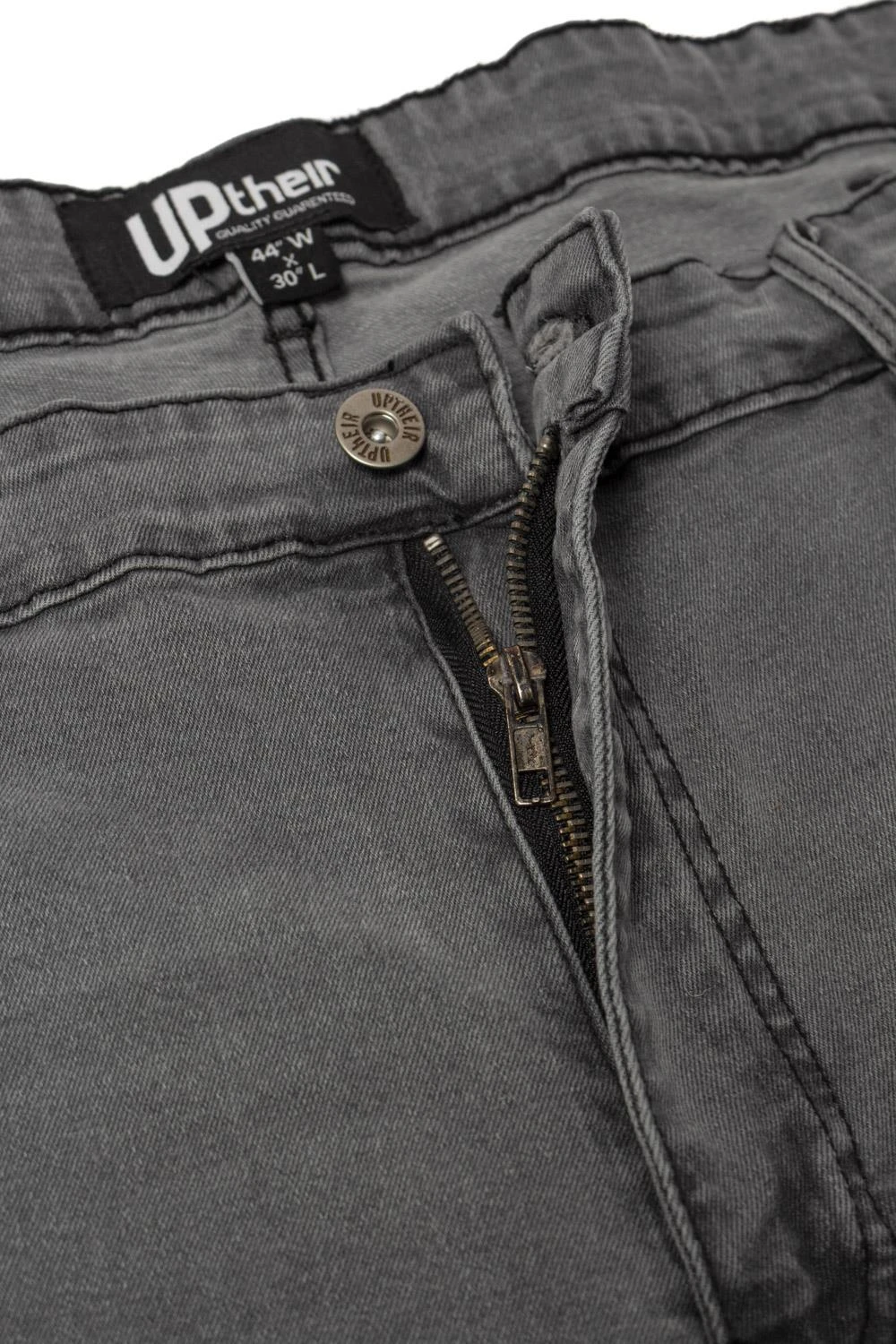 Uptheir Zero Comfort Fit Jeans - Black Vintage Wash 7 Uptheir Zero Comfort Fit Jeans - Black Vintage Wash - Image 5