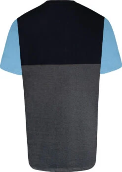 Uptheir Cube TALL Crew Neck Colour Block T-Shirt - Navy -Famous Menswear Store tumbnail 73956abd 674c 4cab be13 6c0134f822c6