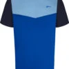 Uptheir Cube Two TALL V-Neck Colour Block T-Shirt - Blue -Famous Menswear Store tumbnail 74881158 c30d 405b a907 6afe1c2ef1c3