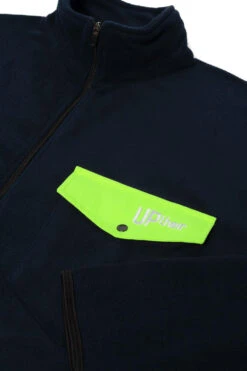 Uptheir Axel Zip Thru Sweat With Lime Popper Pocket - Navy -Famous Menswear Store tumbnail 75e848dd 9df8 41c5 9ddd 1e3ae1542884