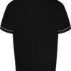 Grey Hawk TALL Smart Zip Neck Polo Shirt - Black