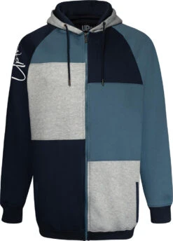 Uptheir Energy Colour Block Zip Hoody - Blue -Famous Menswear Store tumbnail 777fa3f1 4093 4c3f b642 76e36ec3931a