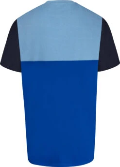 Uptheir Cube Two TALL V-Neck Colour Block T-Shirt - Blue -Famous Menswear Store tumbnail 77bcd9de c7dc 4dd3 8557 cd9b065d0f5b