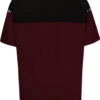 Uptheir Fort Cut & Sew T-Shirt With Solid Panels - Burgundy 2 Uptheir Fort Cut & Sew T-Shirt With Solid Panels - Burgundy -Famous Menswear Store tumbnail 78983c0a 9d3c 410b ab87 eb4f7a1416c8