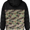 Uptheir Dace Hooded Camo Block Puffer Jacket - Black Camo -Famous Menswear Store tumbnail 794ba478 bda9 41fa b76e f83779b713b8